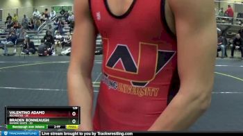 129 lbs Round 3 (4 Team) - Grant Rollins, Dundee White vs Demetrious Thomas, Rochester