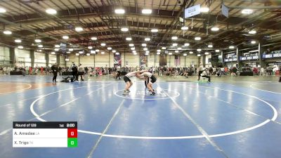 126 lbs Round Of 128 - Alexander Amedee, LA vs Xavier Trigo, TX