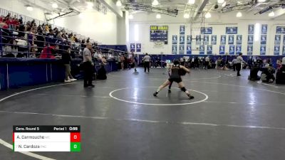 106 lbs Cons. Round 5 - Nina Cardoza, Pacific vs Ashley Carmouche, West Covina