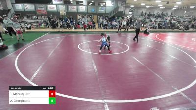 53 lbs Rr Rnd 2 - Trey Merkley, Uintah Wrestling vs Alexander George, Wrecking Crew