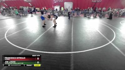 144 lbs Cons. Round 2 - Joe Logan, Watertown Wrestling Club vs Francesco DiTrolio, Illinois