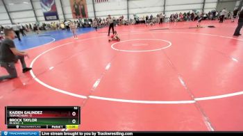 52 lbs Rd# 5- 3:45pm Friday Final Pool - Brock Taylor, PA Gold vs Kaiden Galindez, Team Michigan