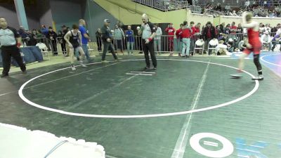 101 lbs Consi Of 8 #1 - Bradley Lazzerini, Team Tulsa Wrestling Club vs Joshua Seaton, Vinita Junior High