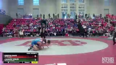 145 lbs Cons. Round 2 - Griffin Davis, St. George`s vs Cannon Voiles, McCallie School