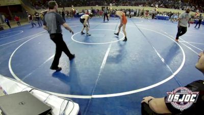 140 lbs Consi Of 16 #1 - Wylie Bierig, Cowboy Wrestling Club vs Israel Gallegos, TNTWC