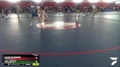 111-112 A Round 2 - Caleb Schreiber, Random Lake vs Mac Schulz, Mahtomedi