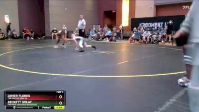 65 lbs Cons. Semi - Beckett Golay, Proving Grounds Wrestling vs Javier Flores, The Untouchables