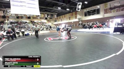 215 lbs Cons. Round 6 - Trey Blazevich, La Costa Canyon vs Ifeanyi Onye, Murrieta Mesa