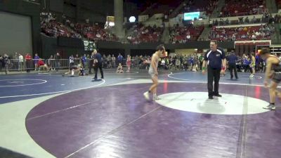 106 lbs Quarterfinal - Gavin Etchison, Headwaters Wrestling Academy vs Keegan Martinez, Darkhorse Wrestling Club