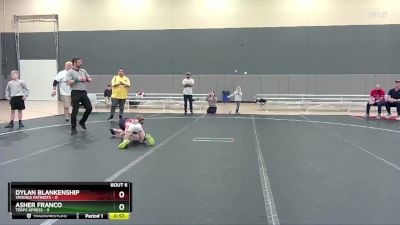 60 lbs Round 2 (6 Team) - Asher Franco, Terps Xpress vs Dylan Blankenship, Virginia Patriots