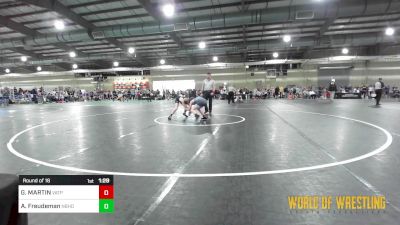 101 lbs Round Of 16 - GRAYDON MARTIN, Virginia Team Predator vs AJ Freudeman, Neighborhood Wrestling Club