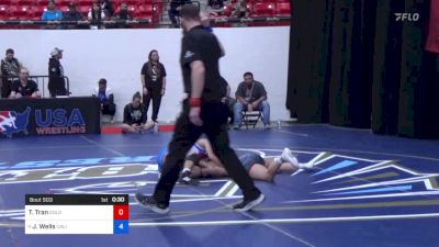 105 lbs Cons 8 #2 - Tylene Tran, Gold Rush Wrestling vs Jillian Wells, California