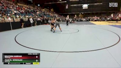 5A-215 lbs Cons. Round 1 - Brayden Harman, Andover vs Marcel Gonzalez, Newton