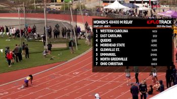 Women's 4x400m Relay, Heat 4