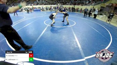 119 lbs Consi Of 16 #2 - Hayden Coxsey, Piedmont vs Khylan Johnson, Norman Grappling Club