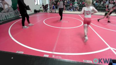 67 lbs Rr Rnd 2 - Zachariah Felts, Fort Gibson Youth Wrestling vs Sawyer Rainwater, Roland Youth League Wrestling