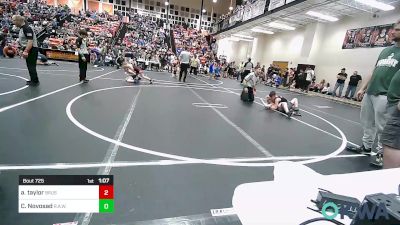 78 lbs Rr Rnd 3 - Avery Taylor, Brushy Wrestling Club vs Charley Novosad, R.A.W.