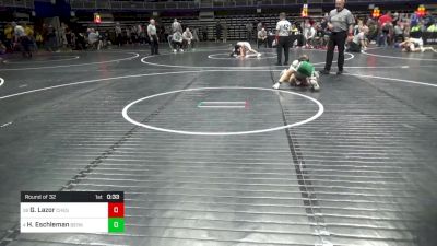 90 lbs Round Of 32 - Grant Lazor, Chestnut Ridge vs Harper Eschleman, Berks Catholic