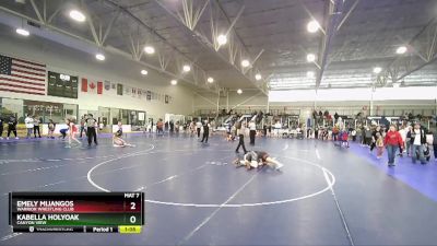 140+ Cons. Semi - Kabella Holyoak, Canyon View vs Emely Mijangos, Warrior Wrestling Club