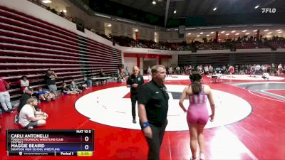 148 lbs Round 4 - Maggie Beaird, Skiatook High School Wrestling vs Carli Antonelli, Tough N Technical Wrestling Club (TNTWC)