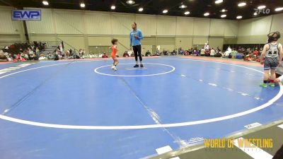 40 lbs Semifinal - Knox Lanik, Funky Singlets vs Taylor Cary, Oklahoma Elite 9U