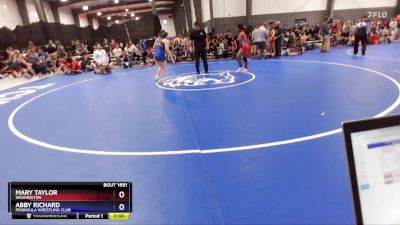 130 lbs Semifinal - Mary Taylor, Washington vs Abby Richard, Peninsula Wrestling Club