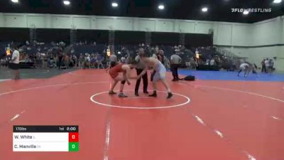 170 lbs Prelims - William White, IL vs Carson Manville, PA