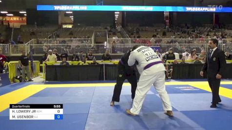 HENRY LOWERY JR vs MAURICE USENBOR 2024 Pan Jiu Jitsu IBJJF Championship