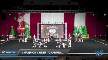 Champion Cheer - Champion Cheer [2022 L4.2 Senior Coed Day 1] 2022 NCA Holiday Classic