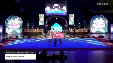 Lake Brantley Patriots [2020 Show Cheer 2 - Mitey Mite - Large Day 2] 2020 Pop Warner National Cheer & Dance Championship