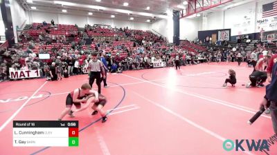 Round Of 16 - Lex Cunningham, Cleveland Take Down Club vs Tucker Gay, Barnsdall Youth Wrestling