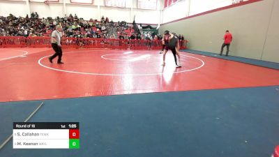 132 lbs Round Of 16 - Sean Callahan, Tewksbury vs Michael Keenan, Wayland