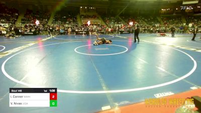 130 lbs Quarterfinal - Isaac Conner, Warhammer vs Vedwin Nivas, Legacy Dragons