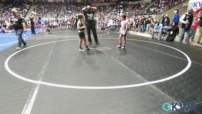 75 lbs Round Of 32 - Kross Iwersen, Division Bell Wrestling vs Easton Cody, Broken Arrow Wrestling Club