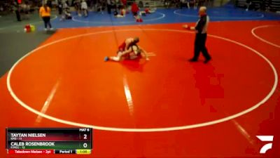 150 lbs Semis & 1st Wrestleback (8 Team) - Caleb Rosenbrook, F/MCC vs Taytan Nielsen, KMS