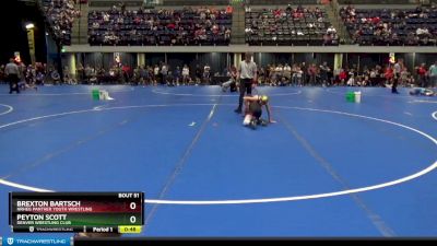 90 lbs Round 3 - Peyton Scott, Denver Wrestling Club vs Brexton Bartsch, NRHEG Panther Youth Wrestling