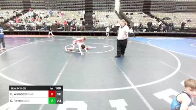 89 lbs Rr Rnd 3 - Brandon Wambold, Neshaminy Youth Wrestling vs Conor Raveis, South Side Wrestling Club