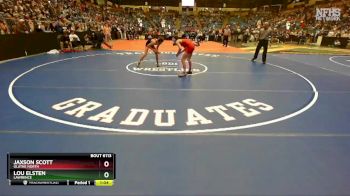 6A - 106 lbs Quarterfinal - Jaxson Scott, Olathe North vs Lou Elsten, Lawrence