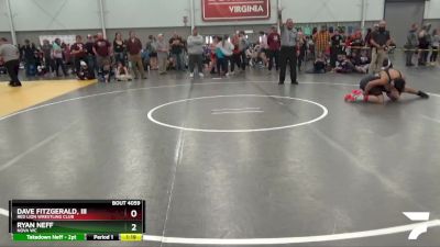 160 lbs Quarterfinal - Ryan Neff, Nova WC vs Dave Fitzgerald, III, Red Lion Wrestling Club