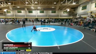 60 lbs Semifinal - Austin Bass, MATPAC Wrestling - ND vs Ryder Uhlenhake, Immortal Athletics WC