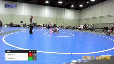 70 lbs Semifinal - Heavyn Woods, Takedown Elite 9u vs Easton Terrell, MOJO 9U