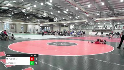 132 lbs Rr Rnd 1 - Malachi Puckett, Baylor School vs Adrian Meza, Valiant Prep