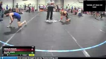 108 lbs Round 2 (8 Team) - Blake Jones, Storm vs Nikolai Mckay, Steel Valley Renegades