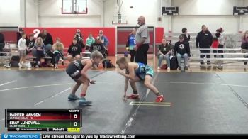 78 lbs Round 3 (4 Team) - Shay Lundvall, Lead Miners vs Parker Hansen, Untouchables