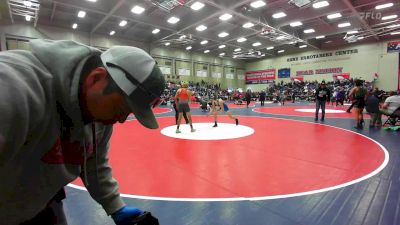 128 lbs Round Of 16 - Daimen Rodriguez, Atascadero vs Eli Granada, Clovis