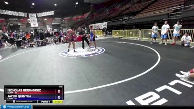 152 lbs Round 1 (16 Team) - Nicholas Hernandez, KCWA vs Jacob Quintua, CMWA