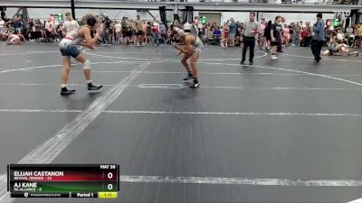 92 lbs Round 1 (4 Team) - Elijah Castanon, Revival Orange vs AJ Kane, PA Alliance