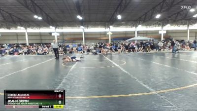 71 lbs Semis & 1st Wrestleback (8 Team) - Colin Agidius, Big Cat Wrestling vs Joahn Grimm, Grangeville Youth Wrestling