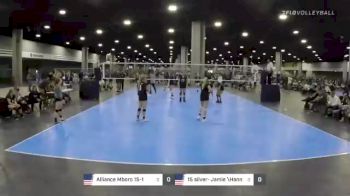 Alliance Mboro 15-1 vs 15 silver- Jamie \Hannah - 2021 SRVA Regional Championships (Courts 1-80)