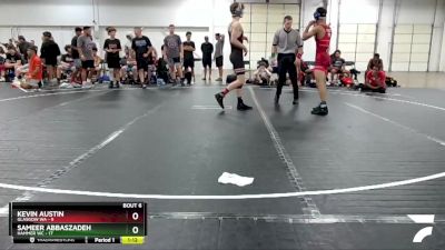 132 lbs Round 3 (4 Team) - Kevin Austin, Glasgow WA vs Sameer Abbaszadeh, Hammer WC